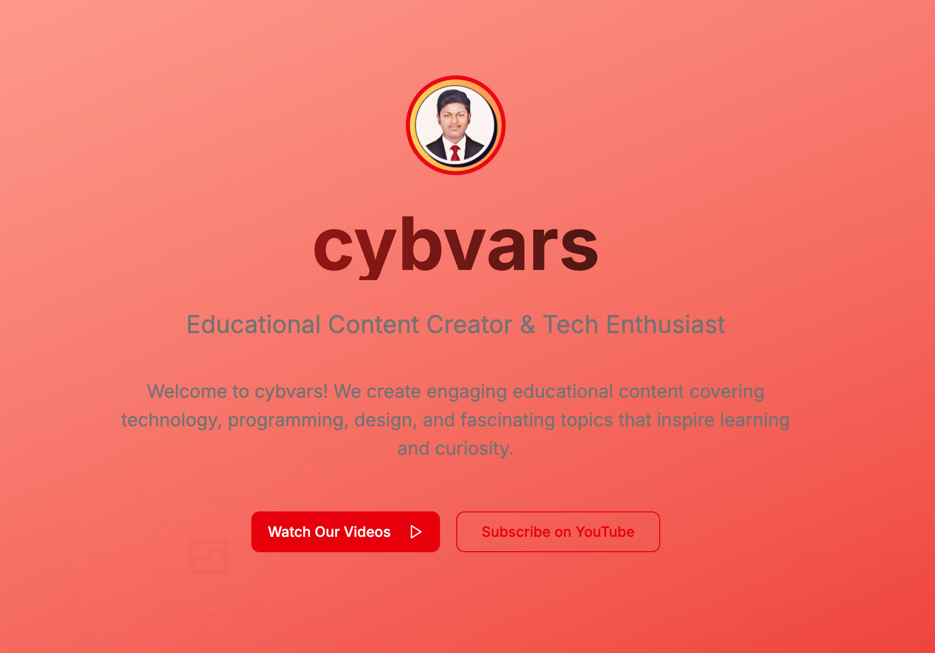 Cybvars Channel Site
